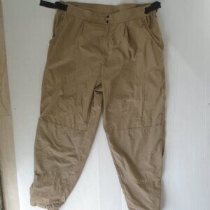 Rail Riders Mens Nylon Hiking Pants Size XL Tan Khaki